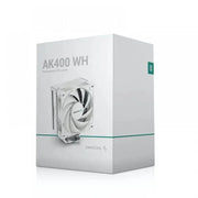 DEEPCOOL AK400 CPU AIR COOLER WHITE - SWIFT PERIPHERALS1084059