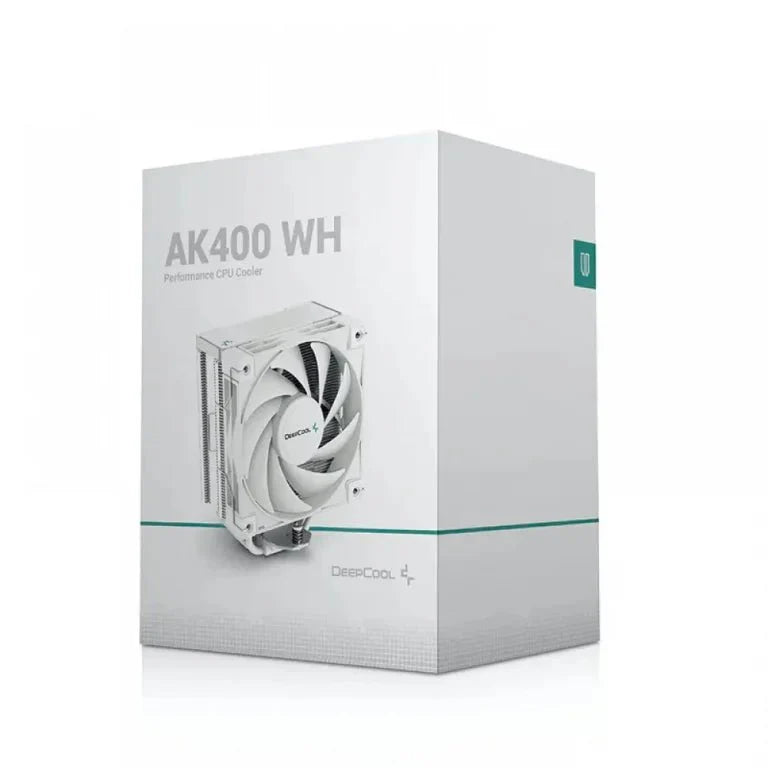 DEEPCOOL AK400 CPU AIR COOLER WHITE - SWIFT PERIPHERALS1084059