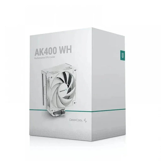 DEEPCOOL AK400 CPU AIR COOLER WHITE - SWIFT PERIPHERALS1084059