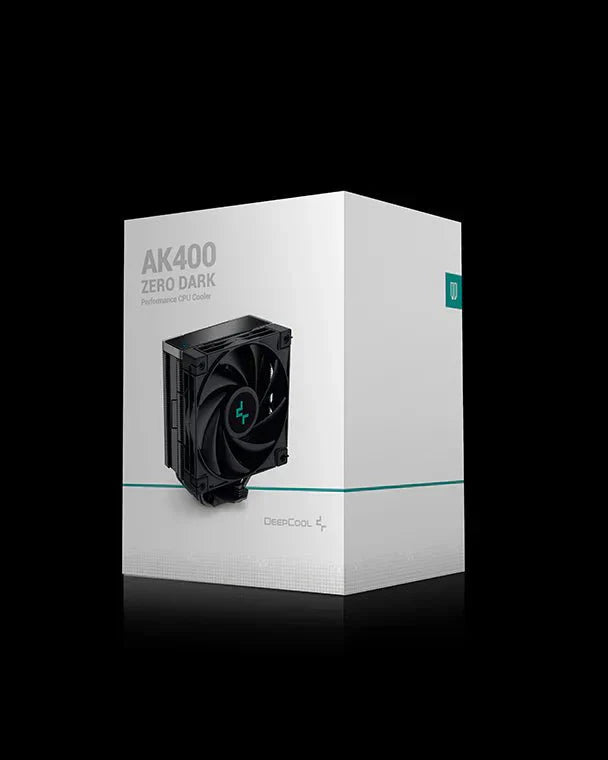 DEEPCOOL AK400 ZERO DARK CPU AIR COOLER - SWIFT PERIPHERALS1085906