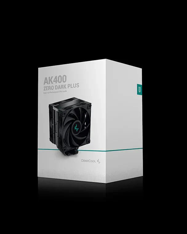 DEEPCOOL AK400 ZERO DARK PLUS 120MM CPU AIR COOLER (R - AK400 - BKNNMD - G - 1) - SWIFT PERIPHERALSCooler-064