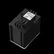 DEEPCOOL AK500 ZERO DARK HIGH PERFORMANCE SINGLE TOWER CPU COOLER (R - AK500 - BKNNMT - G - 1) - SWIFT PERIPHERALSCooler-067