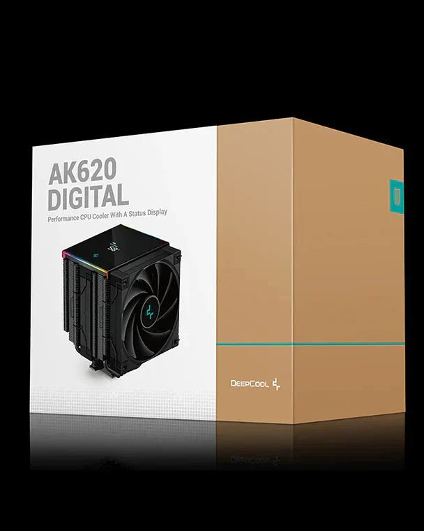 DEEPCOOL AK620 DIGITAL CPU AIR COOLER - SWIFT PERIPHERALS1085929