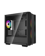 DEEPCOOL CC360 ARGB MICRO - ATX ARGB MID TOWER CABINET (BLACK) - SWIFT PERIPHERALS1091670