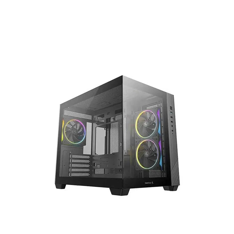 Deepcool CG330 3F Micro ATX Mid Tower Cabinet Black (R - CG330 - BKNGM3 - G) - SWIFT PERIPHERALS1096651