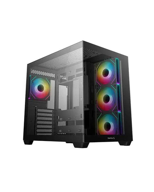 DEEPCOOL CG530 4F MICRO ATX MID TOWER CABINET BLACK (R - CG530 - BKADA4 - G - 1) - SWIFT PERIPHERALS1091486
