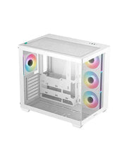 DEEPCOOL CG530 4F WHITE ARGB ATX MID TOWER CASE - SWIFT PERIPHERALS1092854