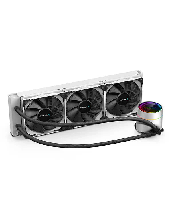 DEEPCOOL GAMERSTORM CASTLE 360EX ARGB WHITE CPU COOLER - SWIFT PERIPHERALSCooler-075