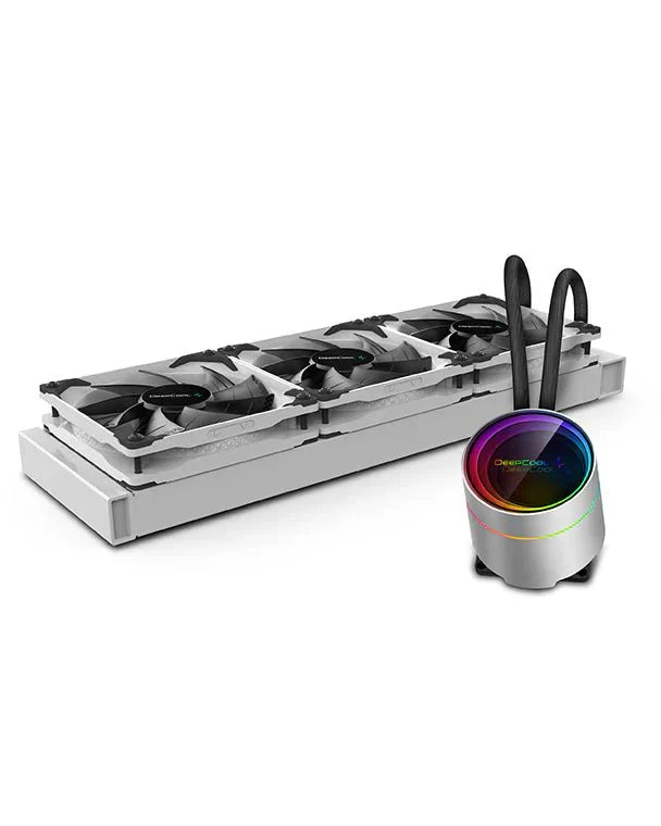 DEEPCOOL GAMERSTORM CASTLE 360EX ARGB WHITE CPU COOLER - SWIFT PERIPHERALSCooler-075