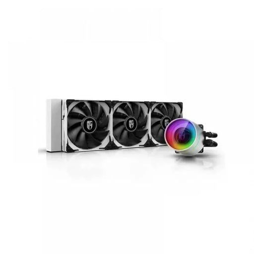 DEEPCOOL GAMERSTORM CASTLE 360EX WHITE RGB ALL IN ONE 360MM CPU LIQUID COOLER (DP - GS - H12W - CSL360EXWH) - SWIFT PERIPHERALSCooler-076