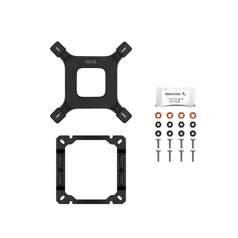 Deepcool Gammaxx AG400 ARGB single tower 120mm CPU Air Cooler - Black - SWIFT PERIPHERALSR-AG400-BKANMC-G-1