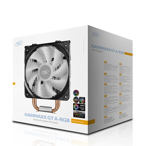 DEEPCOOL GAMMAXX GT A - RGB 120MM CPU AIR COOLER (DP - MCH4 - GMX - GT - ARGB) - SWIFT PERIPHERALSCooler-079