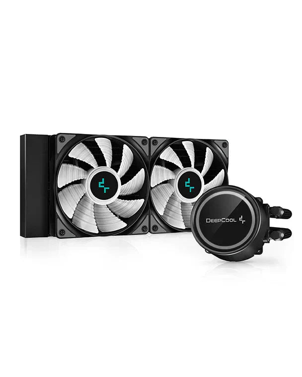 DEEPCOOL GAMMAXX L240 240MM ARGB AIO LIQUID COOLER BLACK - SWIFT PERIPHERALS100829
