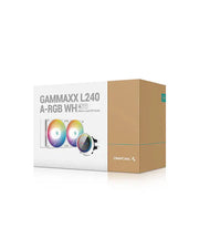 DEEPCOOL GAMMAXX L240 A - RGB WHITE CPU COOLER - SWIFT PERIPHERALSCooler-081