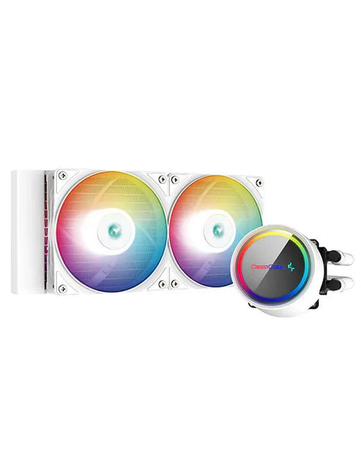 DEEPCOOL GAMMAXX L240 A - RGB WHITE CPU COOLER - SWIFT PERIPHERALSCooler-081