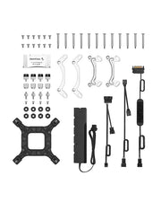 DEEPCOOL GAMMAXX L360 360MM ARGB AIO LIQUID COOLER - SWIFT PERIPHERALS1085167