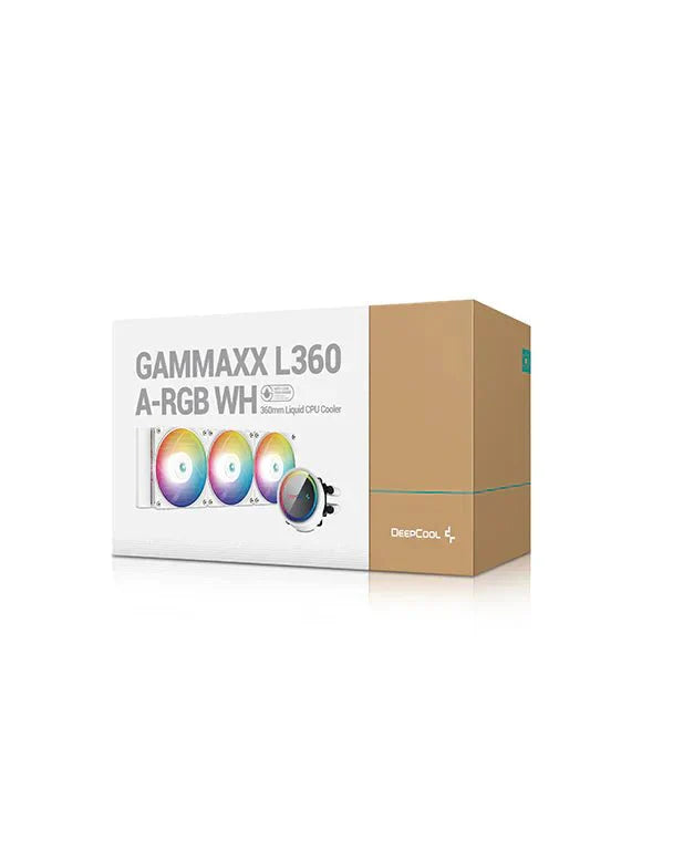DEEPCOOL GAMMAXX L360 360MM ARGB AIO LIQUID COOLER - SWIFT PERIPHERALS1085167