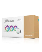 DEEPCOOL GAMMAXX LE720 WHITE ARGB 360MM CPU LIQUID COOLER (R - LE720 - WHAMMN - G - 1) - SWIFT PERIPHERALS1088342