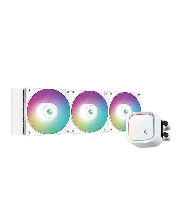 DEEPCOOL GAMMAXX LE720 WHITE ARGB 360MM CPU LIQUID COOLER (R - LE720 - WHAMMN - G - 1) - SWIFT PERIPHERALS1088342