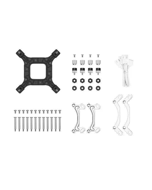 DEEPCOOL GAMMAXX LE720 WHITE ARGB 360MM CPU LIQUID COOLER (R - LE720 - WHAMMN - G - 1) - SWIFT PERIPHERALS1088342