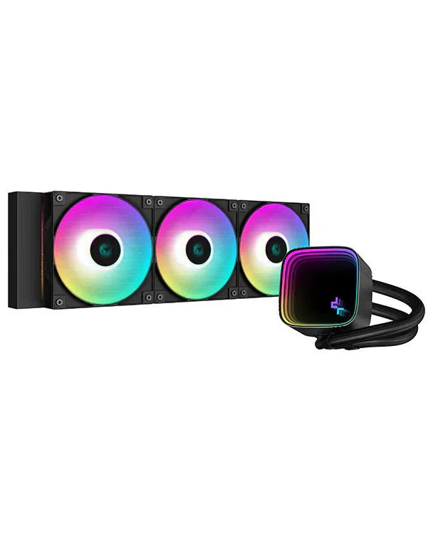DEEPCOOL INFINITY LS720 SE 360MM ARGB AIO LIQUID COOLER BLACK - SWIFT PERIPHERALS1084991