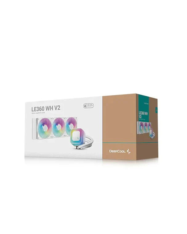 DEEPCOOL LE360 V2 ARGB WHITE FAN ( R - LE360 - WHAMMN - G - 2) - SWIFT PERIPHERALS1095208