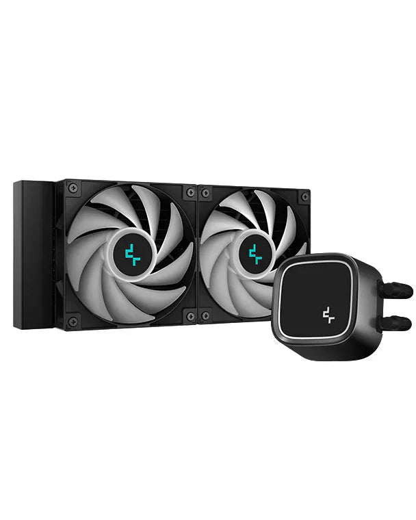 DEEPCOOL LE520 240MM ARGB AIO LIQUID COOLER BLACK - SWIFT PERIPHERALS1085932