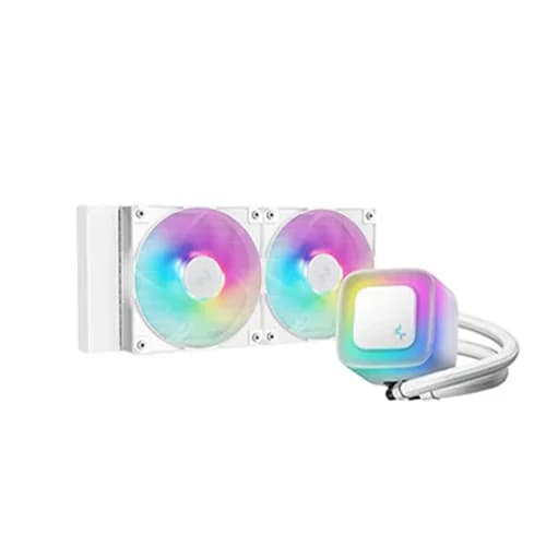 DEEPCOOL LIQUID COOLER LE240 V2 ARGB WHITE - SWIFT PERIPHERALS1093942