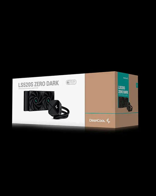 DEEPCOOL LS520S ZERO DARK 240MM AIO LIQUID CPU COOLER BLACK (R - LS520 - BKNNMM - G - 1) - SWIFT PERIPHERALSCooler-094