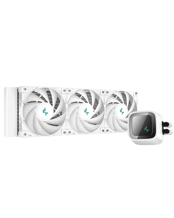 DEEPCOOL LS720 WH PREMIUM LIQUID CPU COOLER - WHITE (R - LS720 - WHAMNT - G - 1) - SWIFT PERIPHERALSCooler-096