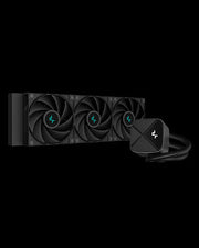 DEEPCOOL LS720S ZERO DARK 360MM AIO LIQUID CPU COOLER BLACK (R - LS720 - BKNNMM - G - 1) - SWIFT PERIPHERALSCooler-097