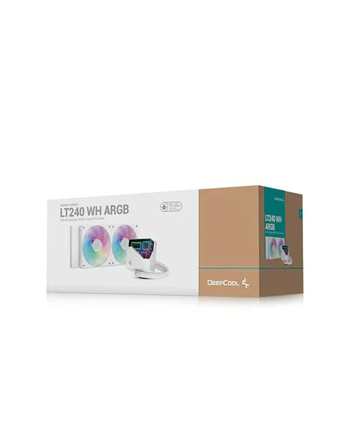 DEEPCOOL LT240 WH ARGB ALL IN ONE 240MM CPU LIQUID COOLER (R - LT240 - WHAMNC - G - 1) - SWIFT PERIPHERALSCooler-099