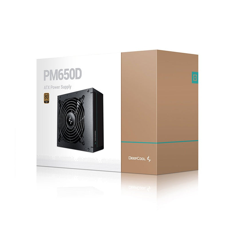 DEEPCOOL PM650D 650W Non - Modular 80 Plus Gold SMPS Power Supply - SWIFT PERIPHERALSR-PM650D-FA0B