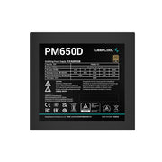 DEEPCOOL PM650D 650W Non - Modular 80 Plus Gold SMPS Power Supply - SWIFT PERIPHERALSR-PM650D-FA0B