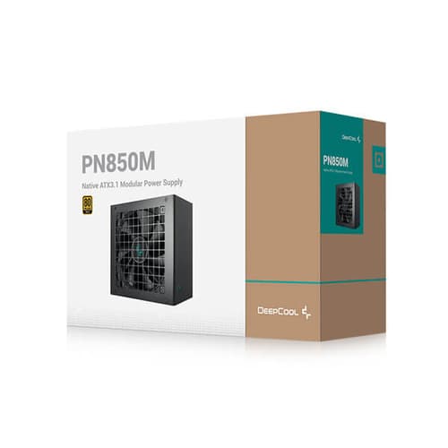 DEEPCOOL PN850M 850 WATT 80 PLUS GOLD ATX 3.1 FULLY MODULAR SMPS - SWIFT PERIPHERALS1089845
