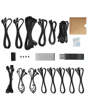 DEEPCOOL PX1300P 1300 WATT 80 PLUS PLATINUM ATX 3.0 SMPS R - PXD00P - FC0B - IN - SWIFT PERIPHERALS1088917