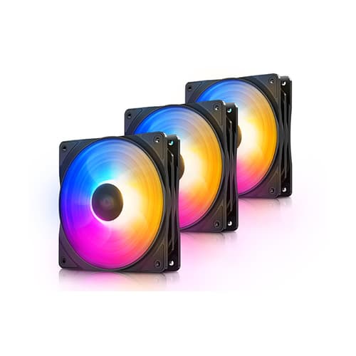 DEEPCOOL RF120FS 120MM CABINET FAN TRIPLE PACK - SWIFT PERIPHERALS1085371