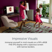DELL 24 ALL - IN - ONE DESKTOP EC24250 - 23.8 - INCH FHD TOUCH DISPLAY, INTEL CORE 5 PROCESSOR 120U, INTEL GRAPHICS, 16GB DDR5 RAM, 512GB SSD, WINDOWS 11 HOME WHITE - SWIFT PERIPHERALS1094625