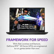 DELL ALIENWARE M16 R2 [ULTRA9 - 185H/32GB/1TB SSD/WIN11 HOME/16.0"/8GB - RTX4070 GRAPHICS/3 YEAR(S)] - SWIFT PERIPHERALS1094244
