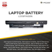 Dell Compatible Laptop Battery Inspiron 3421 3521 5521 3721 44WHr 6 Cell - SWIFT PERIPHERALSLDOBTIN5596