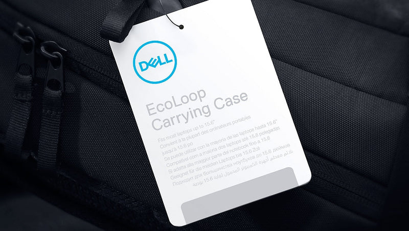 Dell CP3724 EcoLoop Essential 14 - 16" Water Resistant Reflective Laptop Backpack - Black - SWIFT PERIPHERALS460-BDTG