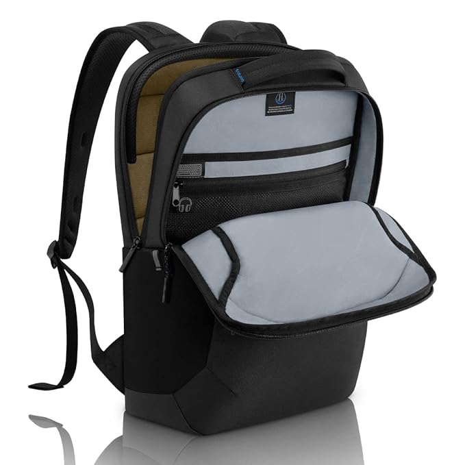 Dell CP5723 EcoLoop Pro 15.6” Anti - scratch Water Resistant Laptop Backpack - Black - SWIFT PERIPHERALS460-BDNF