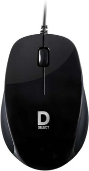 Dell Exclusive D SELECT DS111 1200DPI USB Type A Optical Wired Mouse - Black - SWIFT PERIPHERALSDS111