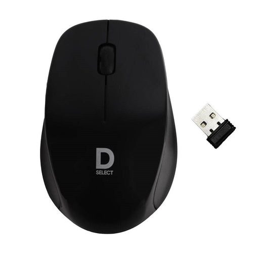 Dell Exclusive D SELECT DS320 1200DPI 2.4GHz USB Optical Wireless Mouse - Black - SWIFT PERIPHERALSDS320