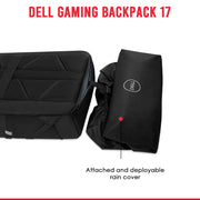 Dell GM1720PM Gaming Lite 17" Laptop Backpack with Water Resistant Exterior and Reflective Front - SWIFT PERIPHERALS460-BCZG