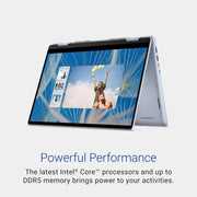 Dell Inspiron 14 7440, Intel Core i5 - 1334U, 16GB RAM, 512GB SSD, FHD+ Touch, 14"/35.56cm, Windows 11, Ice Blue, 1.71KG, 2 - in - 1, Ideal for Students, Perfect for Learning and Productivity Laptop - SWIFT PERIPHERALS1095127