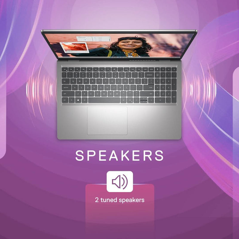 DELL INSPIRON 15 - 3530 LAPTOP - 15.6 INCH FHD, 13TH GEN INTEL CORE I7 - 1355U, 16GB DDR4 RAM, 512GB SSD, BACKLIT KEYBOARD, WINDOWS 11 HOME, PLATINUM SILVER, 1.62 KG, 1 YEAR ONSITE HARDWARE SERVICE - SWIFT PERIPHERALSDelllaptop-00013