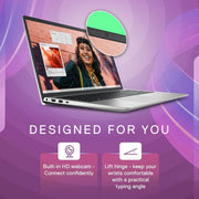 DELL INSPIRON 15 - 3530 LAPTOP - 15.6 INCH FHD, 13TH GEN INTEL CORE I7 - 1355U, 16GB DDR4 RAM, 512GB SSD, BACKLIT KEYBOARD, WINDOWS 11 HOME, PLATINUM SILVER, 1.62 KG, 1 YEAR ONSITE HARDWARE SERVICE - SWIFT PERIPHERALSDelllaptop-00013