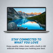 DELL INSPIRON 3535 THIN & LIGHT LAPTOP, AMD R5 - 7530U PROCESSOR, 16GB, 512GB, 15.6" (39.62CM) FHD 120HZ WVA IPS DISPLAY, STANDARD KEYBOARD, WINDOWS 11 + MSO'24, 15 MONTH MCAFEE, PLATINUM SILVER, 1.67KG - SWIFT PERIPHERALSDelllaptop-00012
