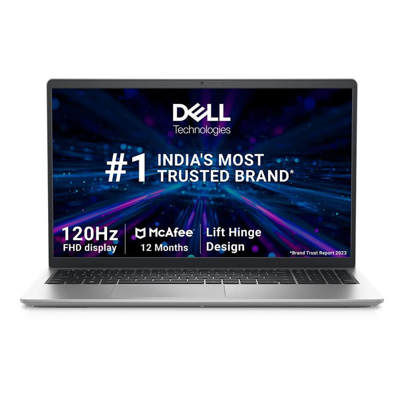 DELL INSPIRON 3535 THIN & LIGHT LAPTOP, AMD R5 - 7530U PROCESSOR, 16GB, 512GB, 15.6" (39.62CM) FHD 120HZ WVA IPS DISPLAY, STANDARD KEYBOARD, WINDOWS 11 + MSO'24, 15 MONTH MCAFEE, PLATINUM SILVER, 1.67KG - SWIFT PERIPHERALSDelllaptop-00012